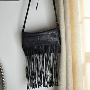 Patricia Nash torri fringe crossbody bag
